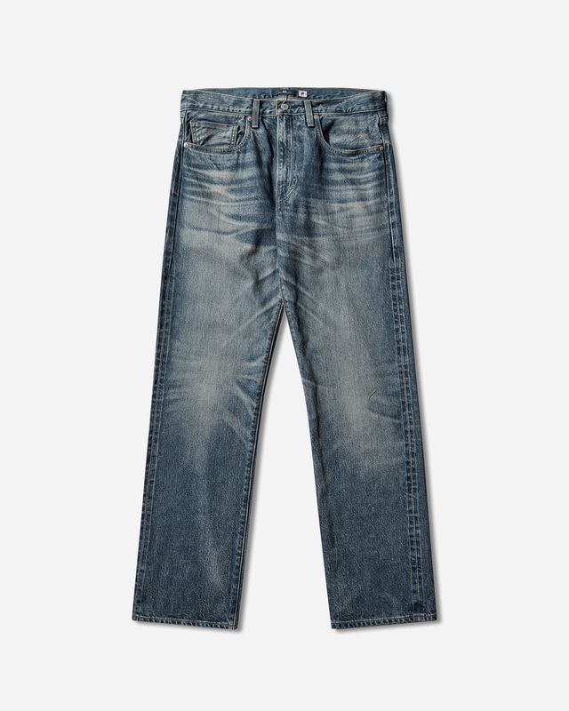 Blue Tab Anchor Washed Relaxed Jeans