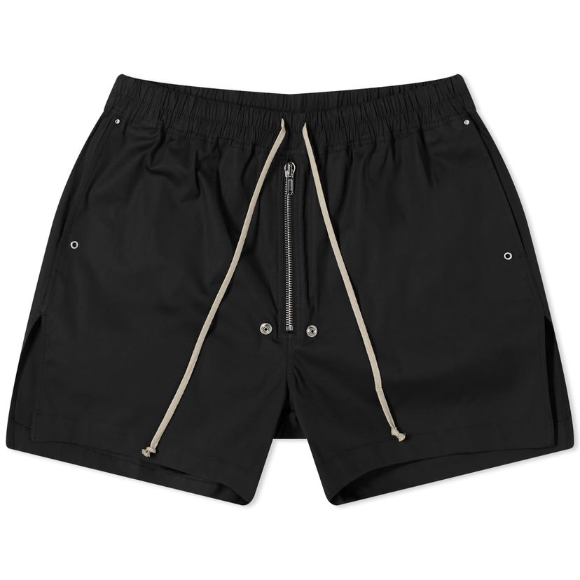 Къси панталони Rick Owens Bela Heavy Cotton Shorts Черно | RU01D3391-TE-09