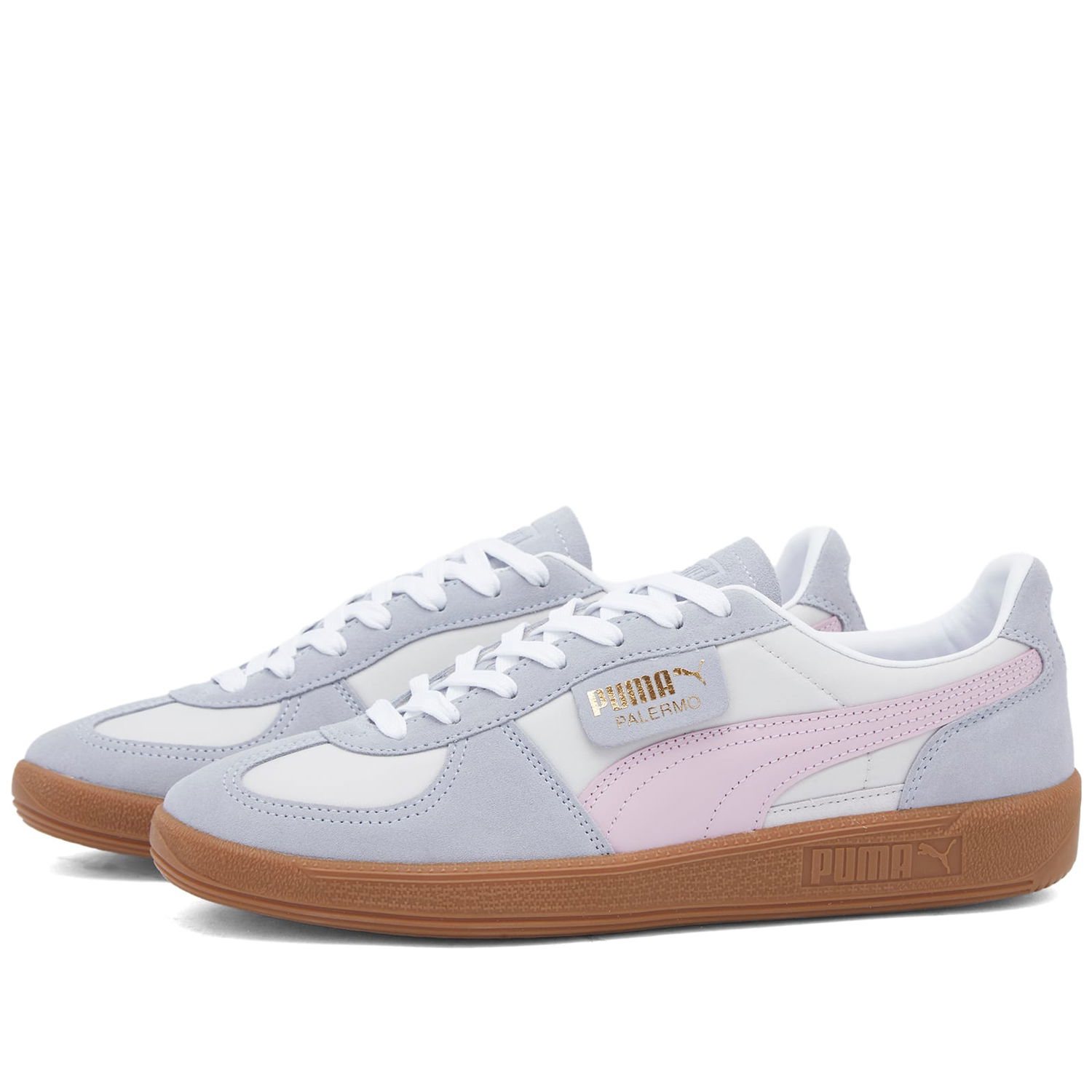 Кецове и обувки Puma Palermo OG Feather Grey/Grey Fog/Grape Mist Бургунди | 383011-10, 0