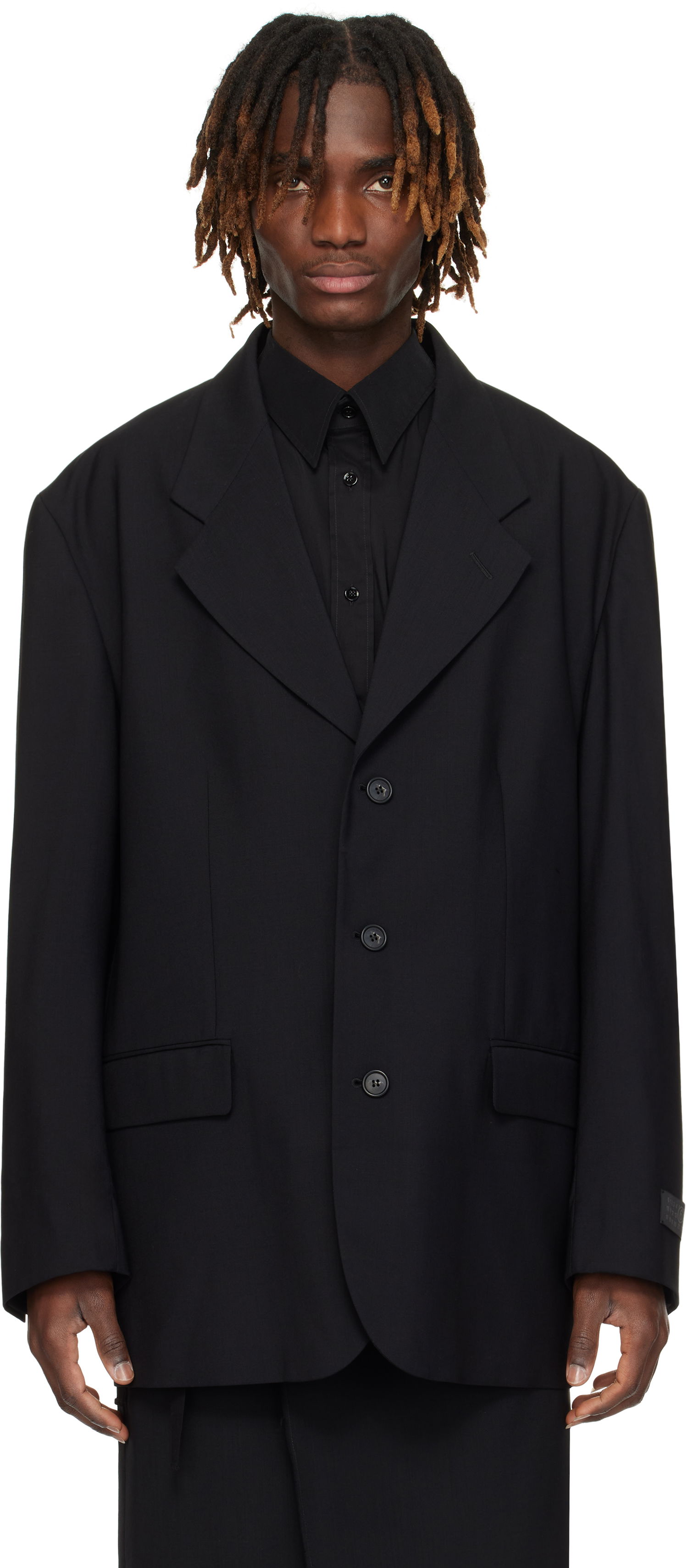 Палта Maison Margiela MM6 Maison Margiela Virgin Wool Blazer Черно | SH0BN0011 M35080, 0