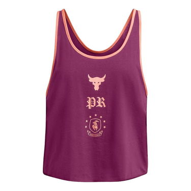 Потник Under Armour Project Rock Badge of Honor Tank Top Лилаво | 1386439-505, 0