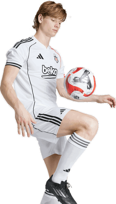 Фланелка adidas Performance Beşiktaş JK 25/26 Home Jersey Бяло | JD1418, 4