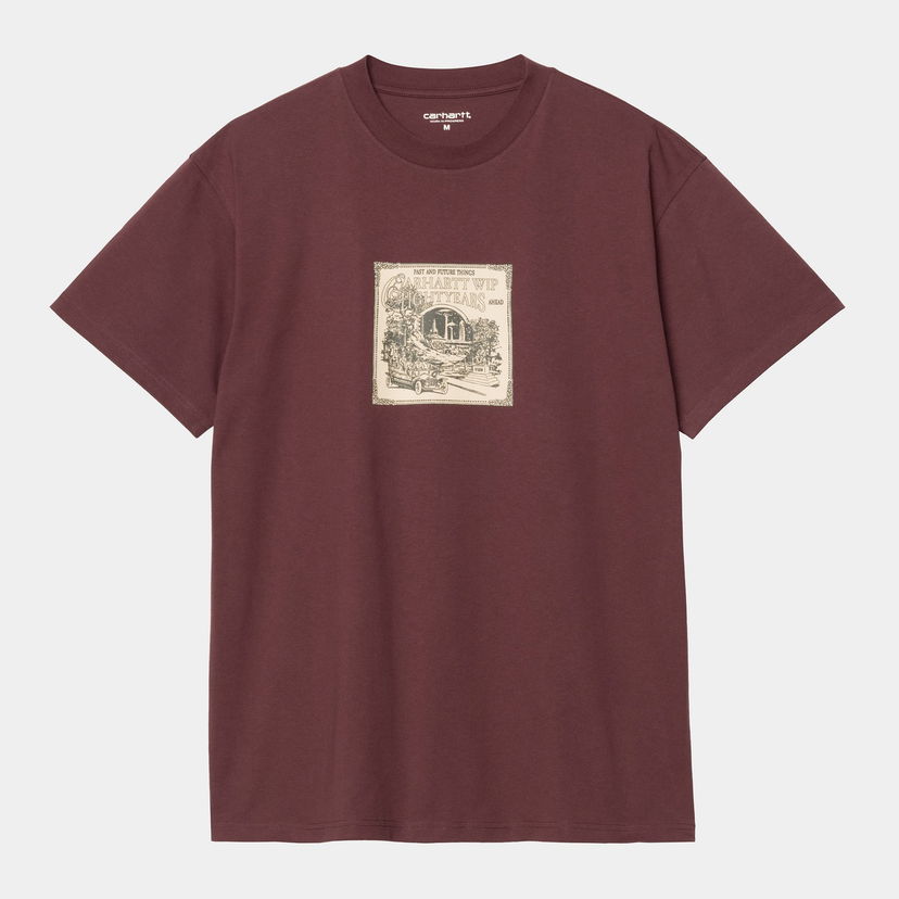 Тениска Carhartt WIP Carhartt WIP Lightyears Ahead Graphic T-Shirt Бургунди | I035441_36