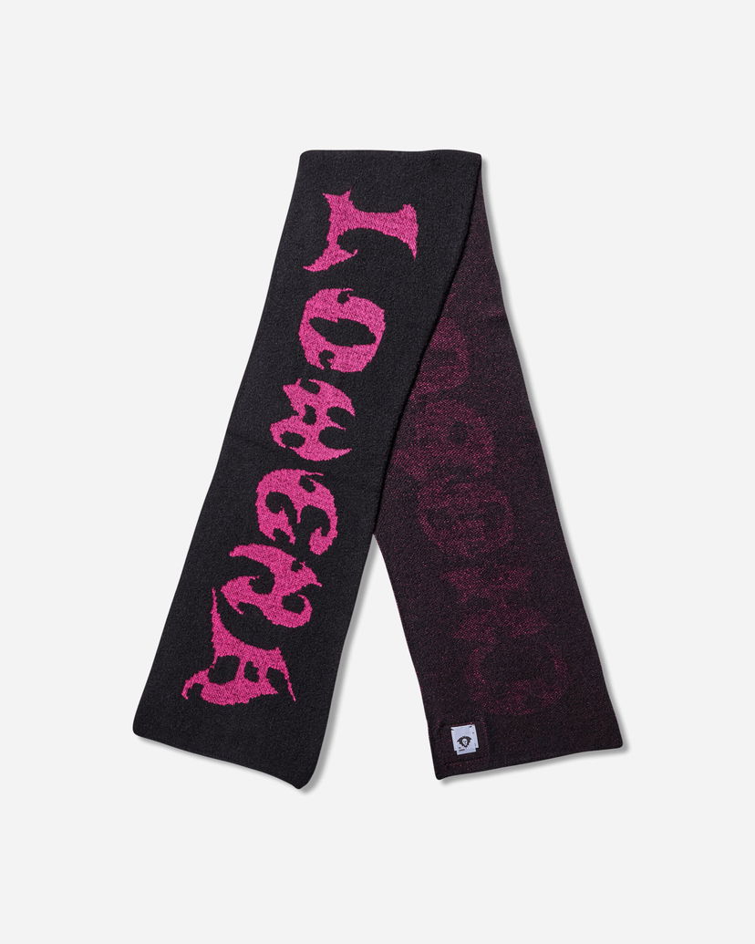 Шал Chopova Lowena Chopova Lowena Cyber Knit Scarf Черно | 6709 BLCKPNK