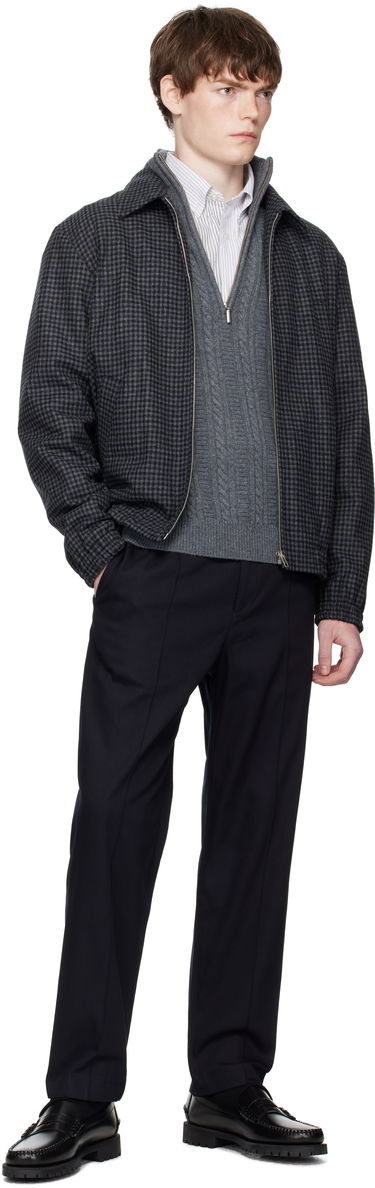 Панталони A.P.C. A.P.C. Joaquin Dress Pants Тъмно синьо | COFCO-H08454, 3