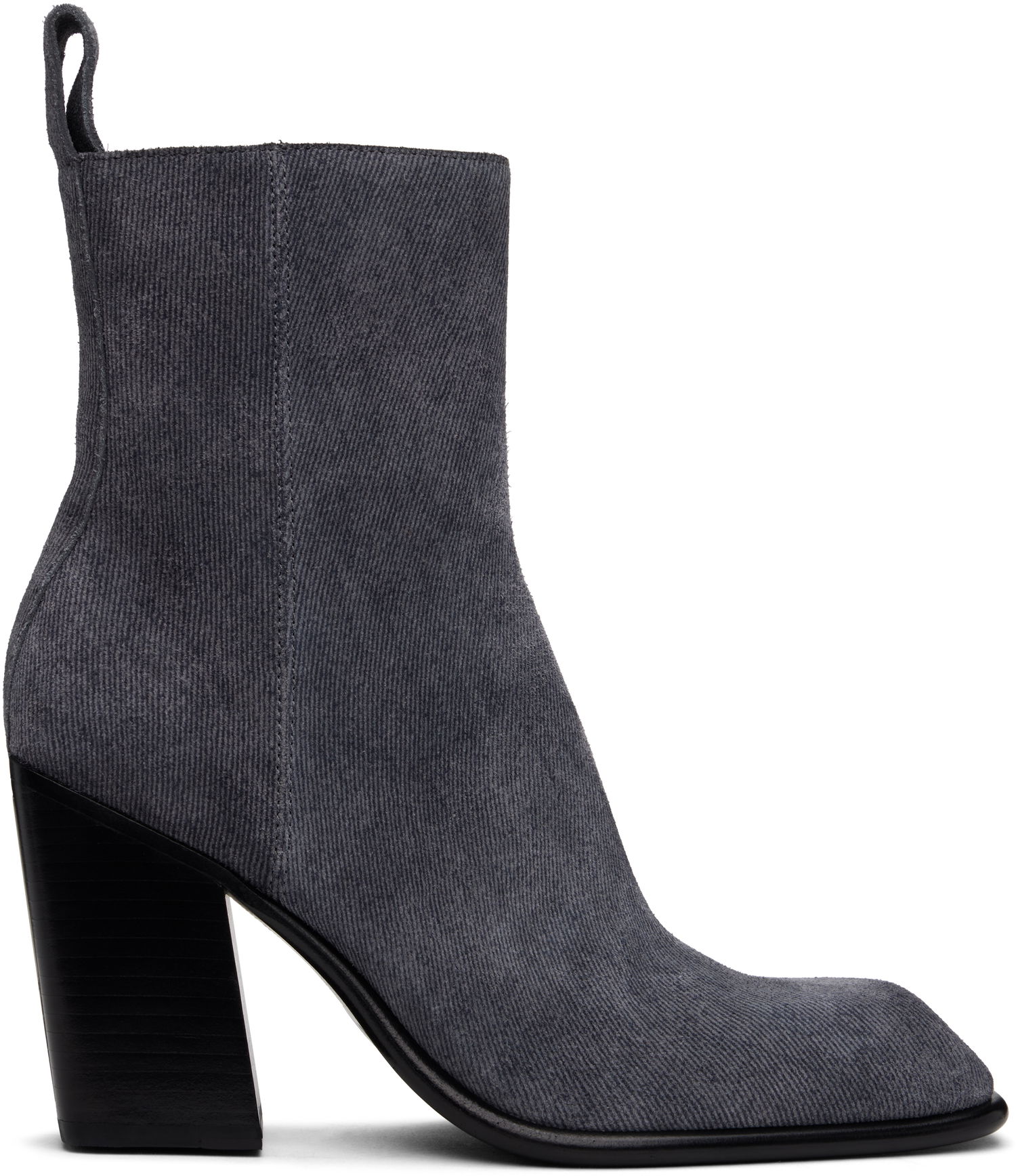 Грижа за обувките Alexander Wang Alexander Wang Throttle Ankle Boots Сиво | 30424B037, 0