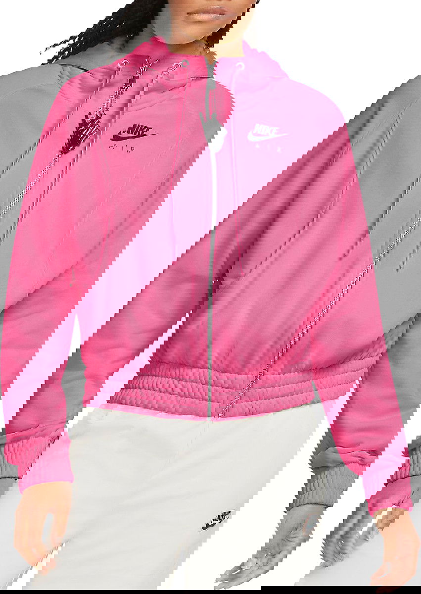 Суитчър Nike Nike Air Women's Cropped Hoodie Розово | cu5442-684, 0
