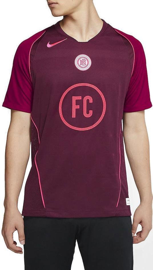 Тениска Nike FC Home Soccer Jersey Бургунди | at6017-681, 0