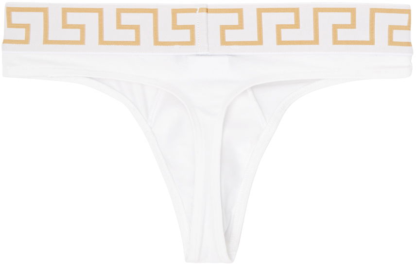 гащички Versace Greca Border Briefs Бяло | AU100022_1A10011, 1