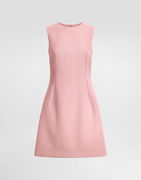 Dolce & Gabbana Wool Crepe Fit-and-flare Midi Dress