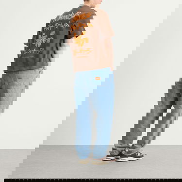 Тениска Butter Goods Madlib Alias T-Shirt Кафяво | BGMAD103-BRN, 4