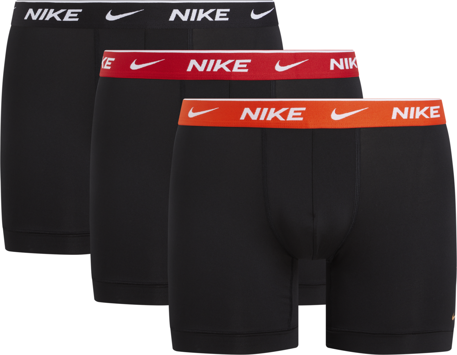 Боксерки Nike Everyday Stretch Boxer Brief 3-Pack Черно | 0000KE1007-GCV, 0