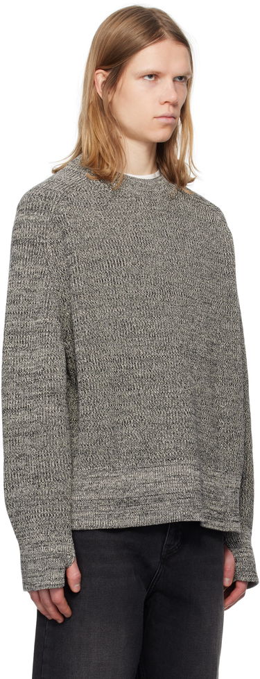 Пуловер Studio Nicholson Studio Nicholson Coe Knit Sweater Сиво | COE SNM - 1114, 1