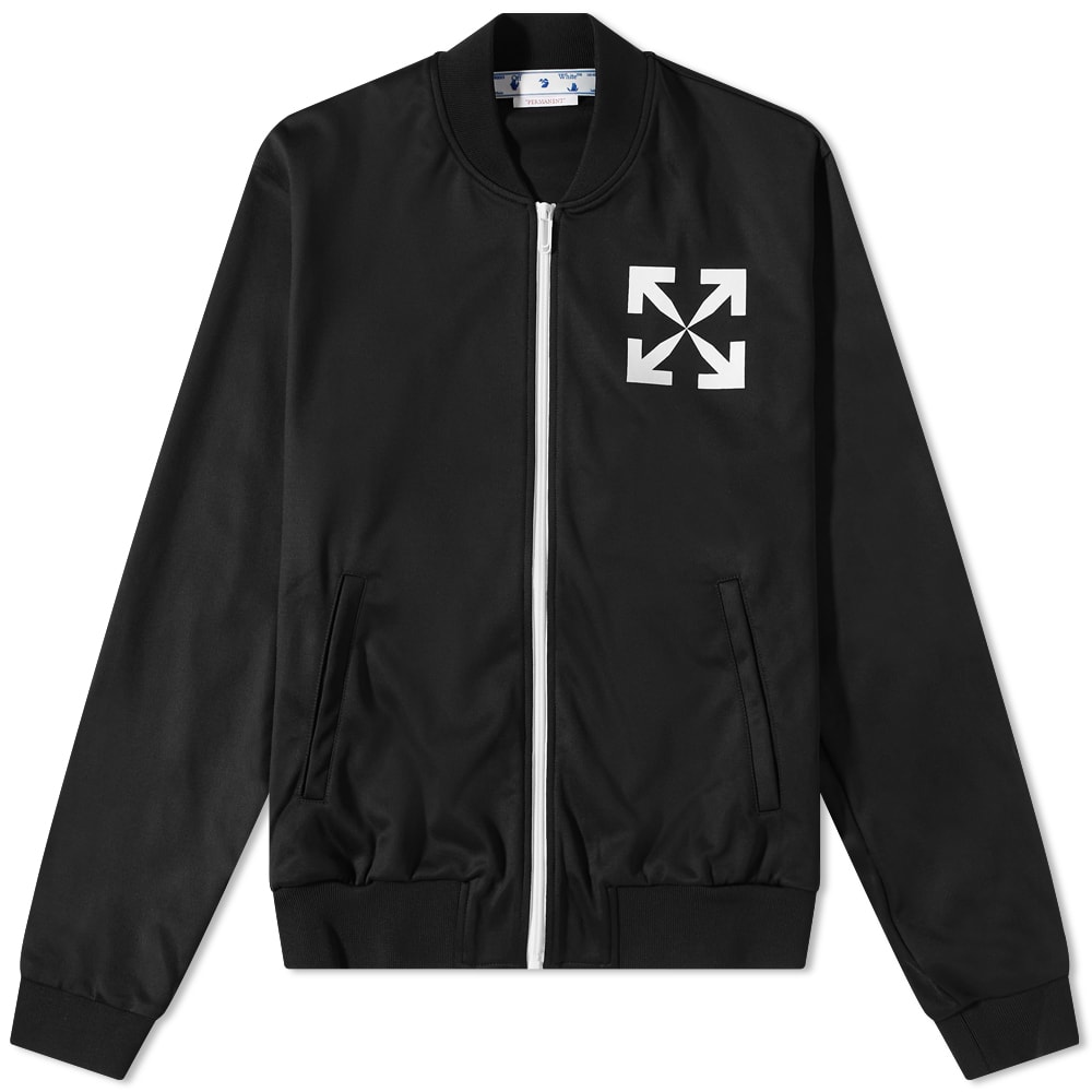 Ветровка Off-White Single Arrow Slim Tracktop Черно | OMBD037C99FAB0021001, 0