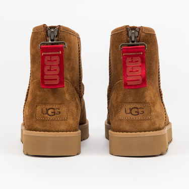 Кецове и обувки UGG Classic Mini Logo Zip "Chestnut" W Кафяво | 1122671 CHE, 3