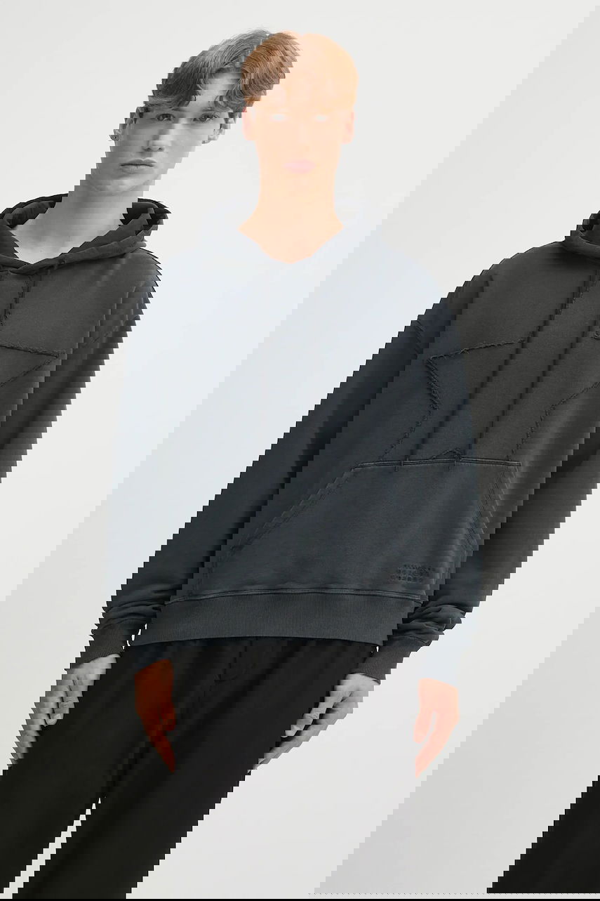 Суитчър Maison Margiela MM6 Maison Margiela Star Appliqué Hoodie Черно | SH2GU0022.M25024.899, 0