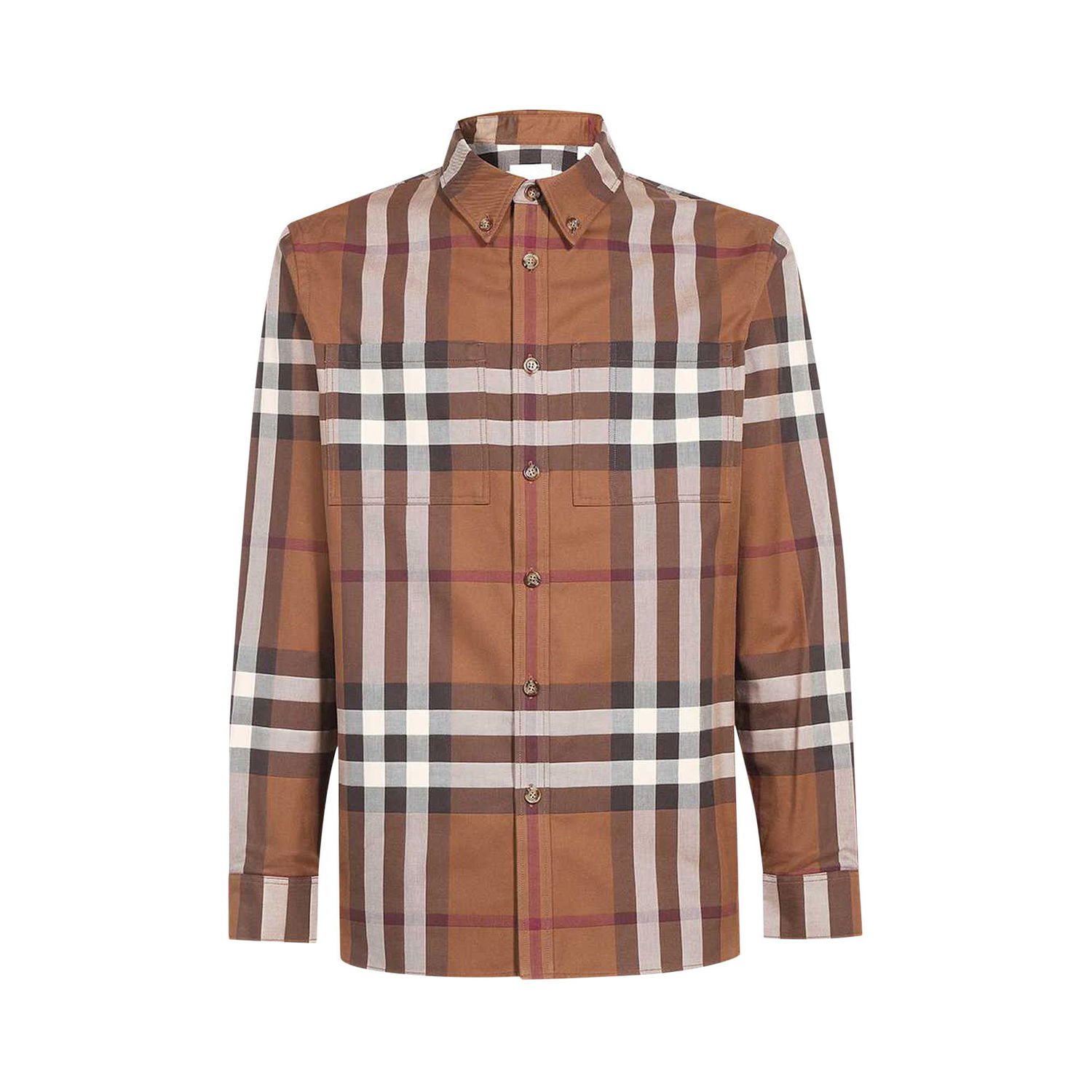 Риза Burberry Shirt Кафяво | 8055742, 1