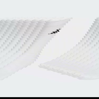 Чорапи adidas Performance ESSENTIALS CUSHIONED CREW Socks 10-Pack Бяло | KF9095, 0