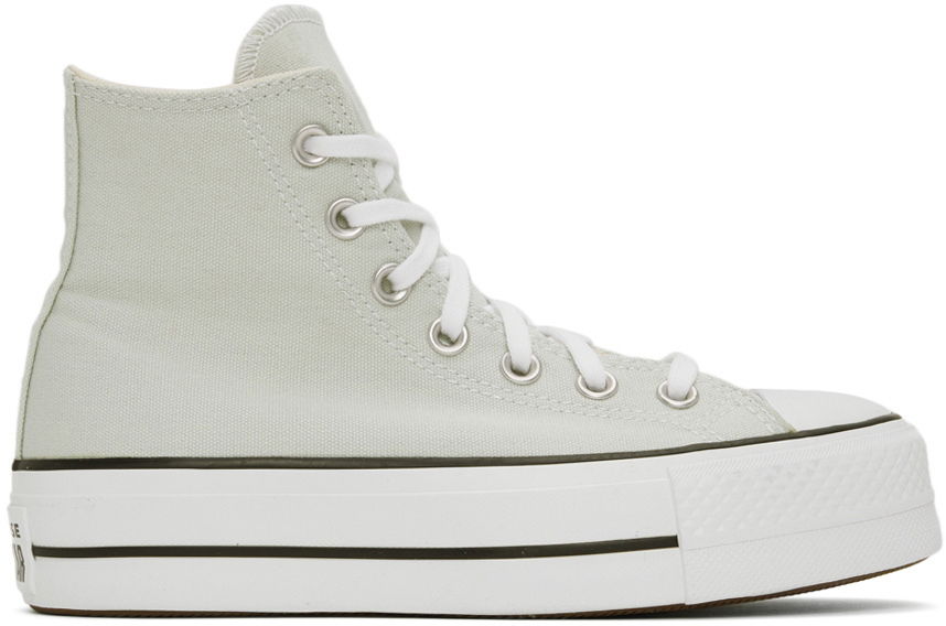 Кецове и обувки Converse Chuck Taylor All Star Platform Hi Зелено | 572720C, 0