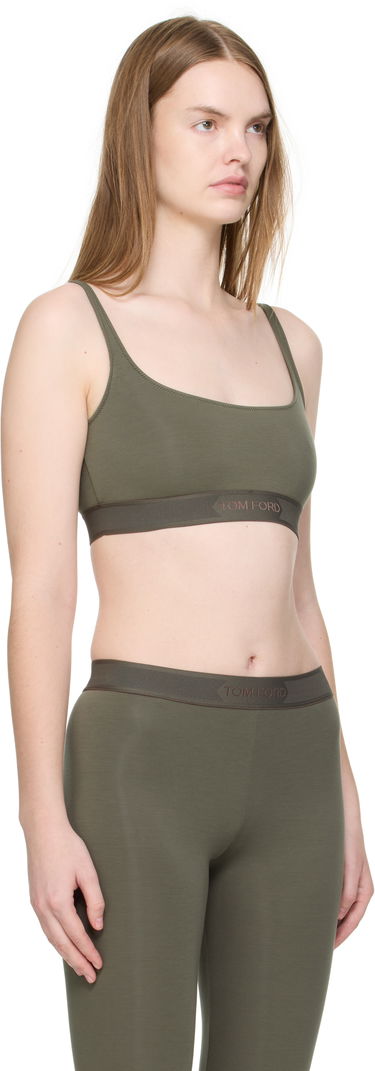 Сутиен Tom Ford Tom Ford Signature Bralette Зелено | BRJ016-JEX166, 1