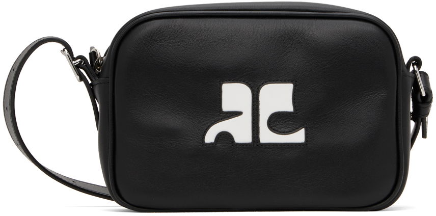 Чанта през рамо Courrèges Courrèges Reedition Camera Bag Черно | PERGSA061CR0065, 0