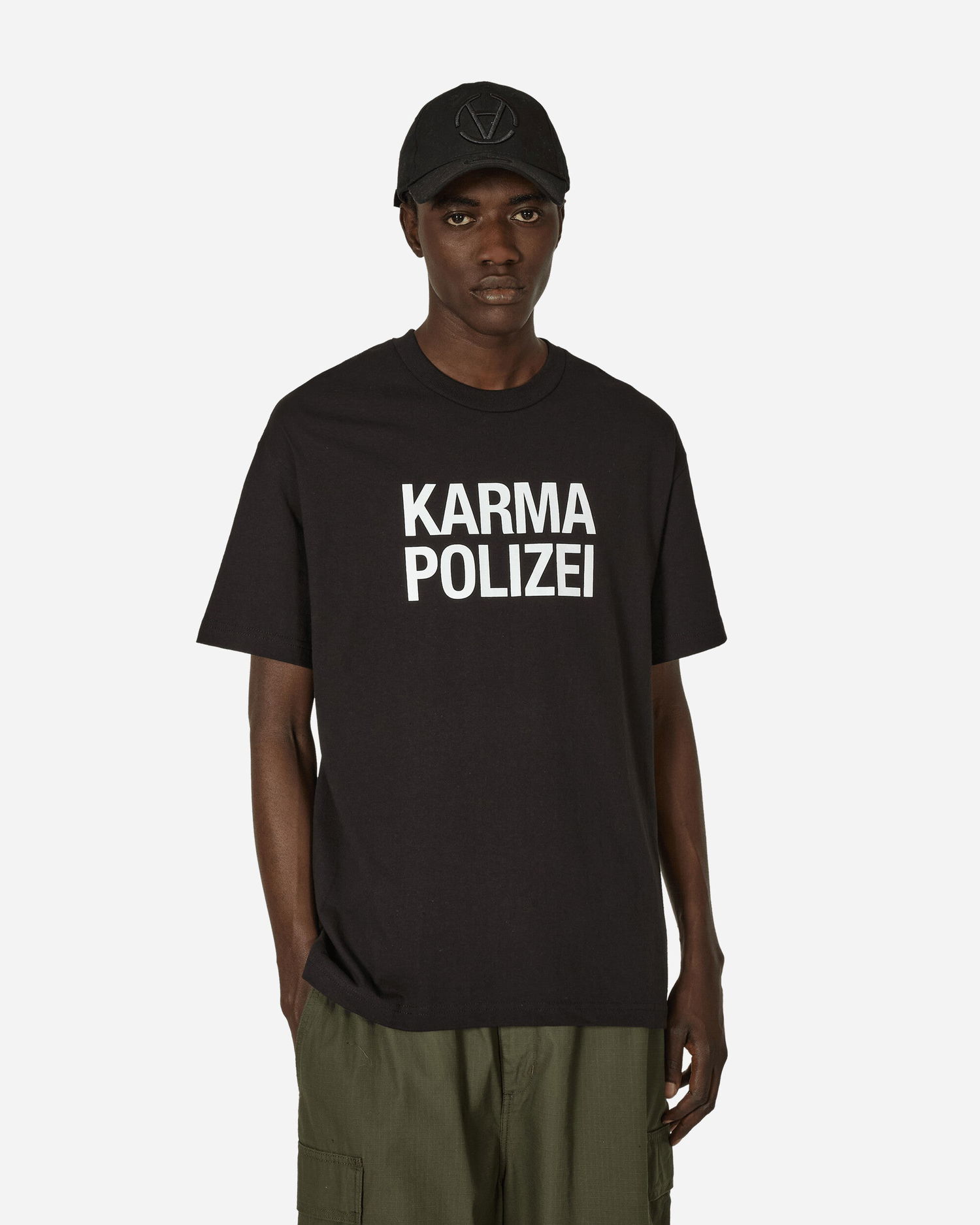 Тениска Pleasures Karma T-Shirt Black Черно | 9505029 BLACK, 1