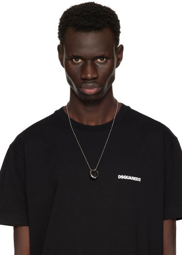 Колие DSQUARED2 Dsquared2 D2 Hedonism Punk Ring Necklace Металик | NEM0011-13420001-M885, 1