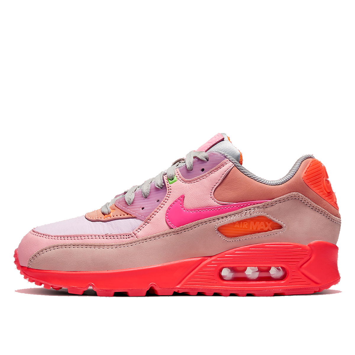 Кецове и обувки Nike Air Max 90 Premium Розово | CT3449-600, 0