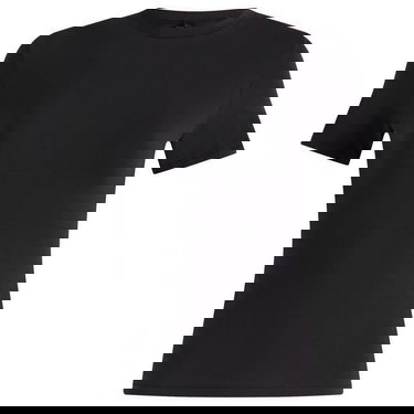 Тениска SKIMS Cotton Jersey T-Shirt Size Large Черно | AP-TSH-0638-SOOT, 0