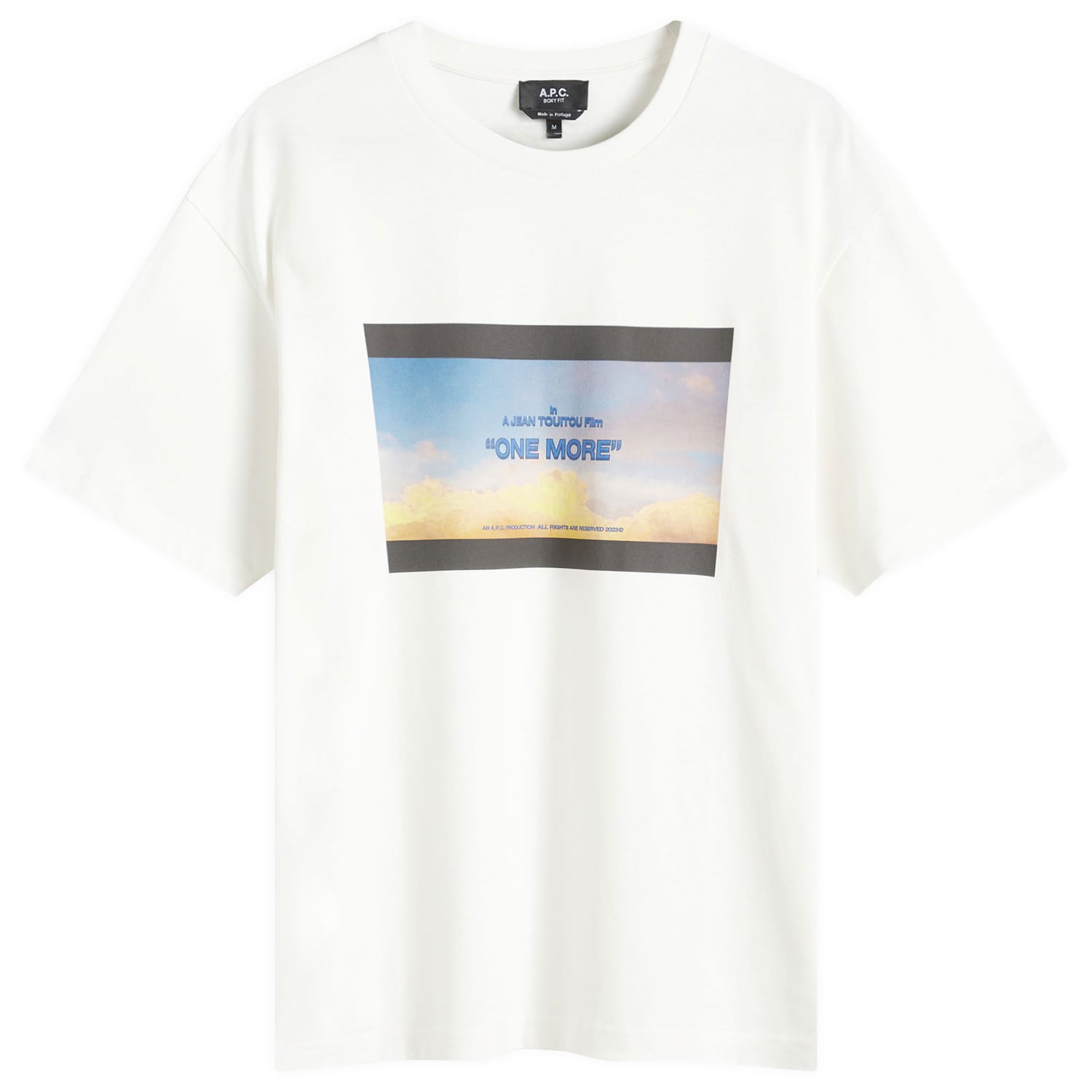Тениска A.P.C. Leo T-Shirt Бяло | COHBU-H26406-AAB, 0