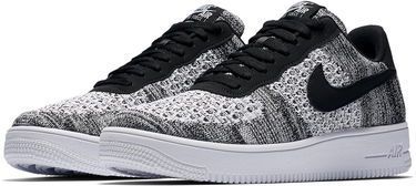 Кецове и обувки Nike Air Force 1 Flyknit Low 2.0 ''Oreo'' Черно | av3042-001, 5