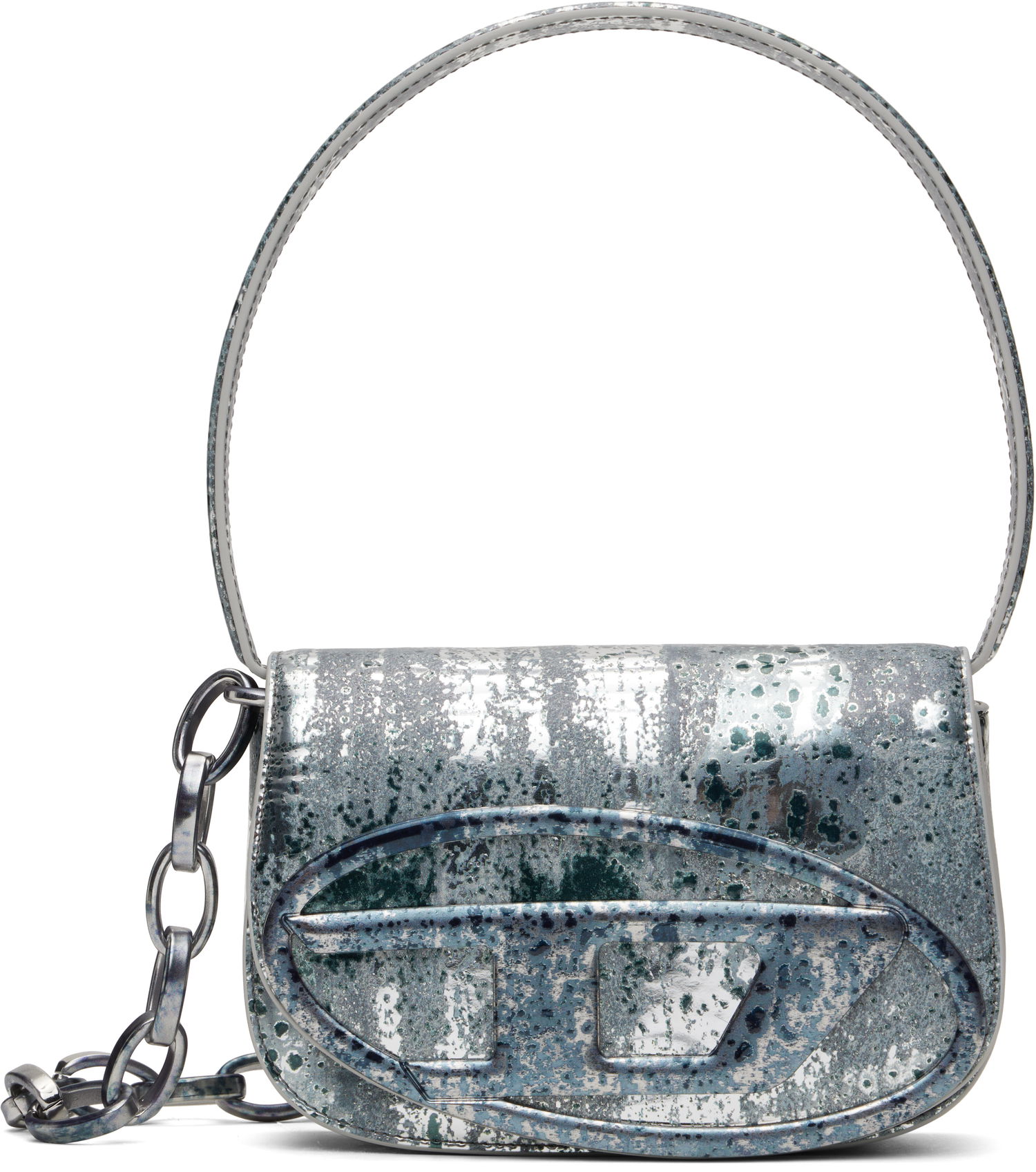 Чанта през рамо Diesel 1DR Metallic Shoulder Bag Металик | X08396 P8037, 0