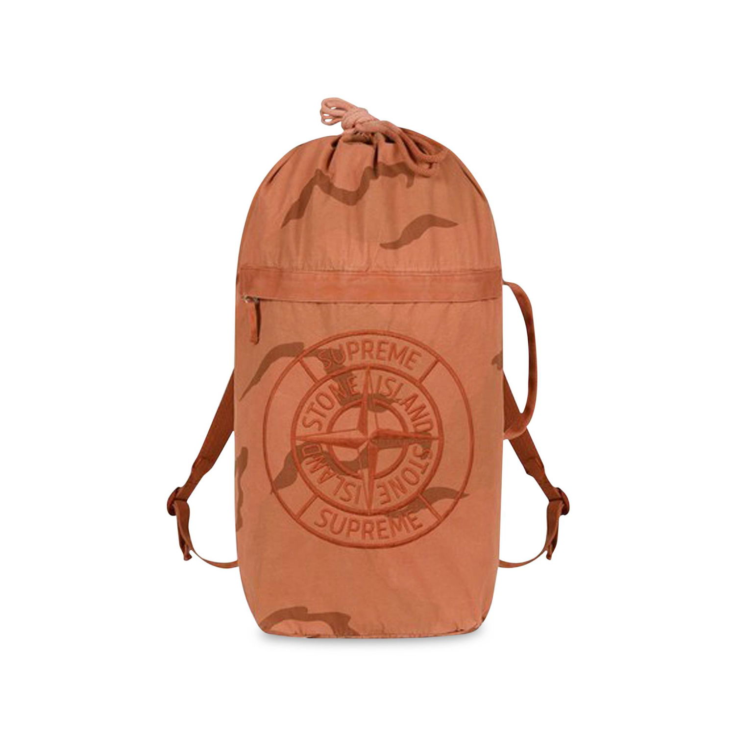 Раница Supreme Stone Island Camo Backpack Оранжево
 | SS19B5 CORAL, 1