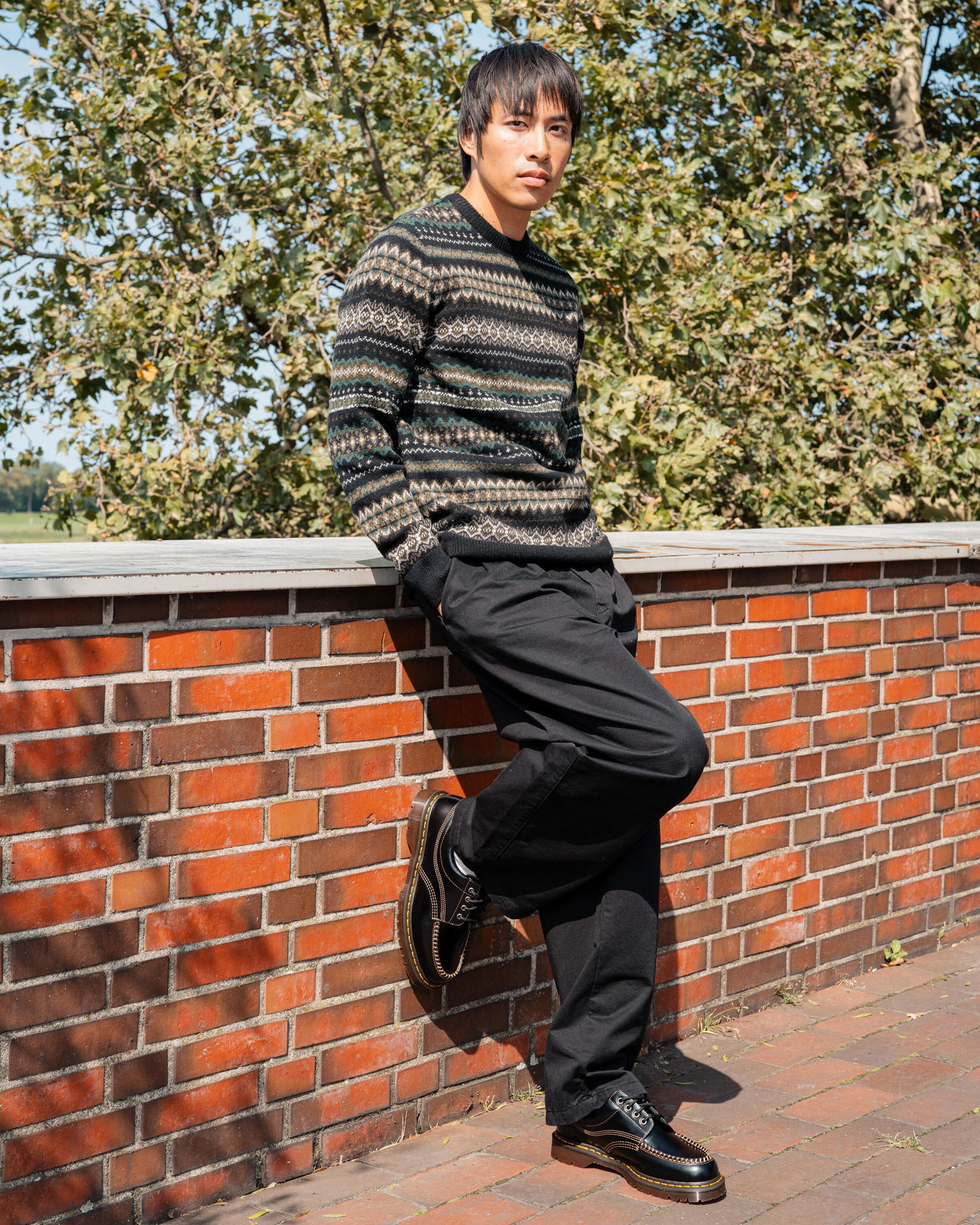 Панталони Carhartt WIP Merrick Pant Черно | I033759.8906, 1
