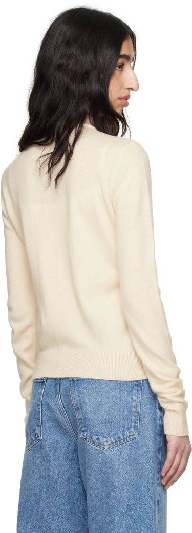 Пуловер GUIZIO Guizio Delphine Knit Cardigan Бежово | S25119S020, 2