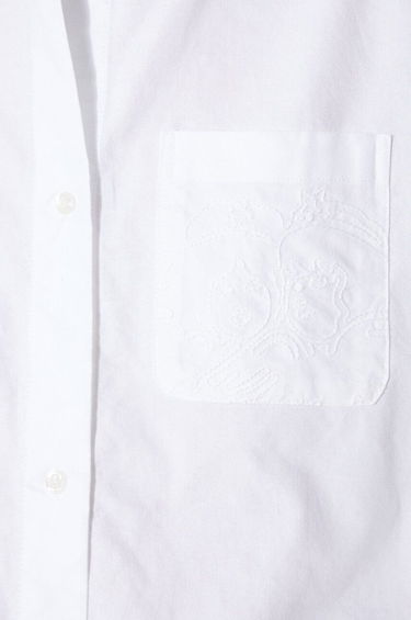Pокля Fiorucci Fiorucci Oversize Midi Shirt Dress Бяло | W01FPDSH063CO01WH01, 4