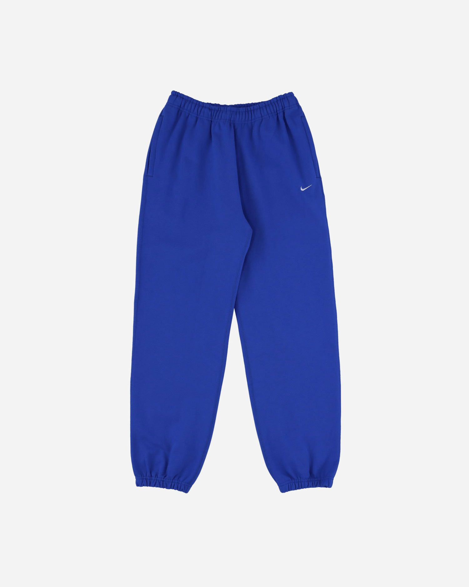 Спортни панталони Nike Solo Swoosh Sweatpants Синьо | CW5565-480, 0