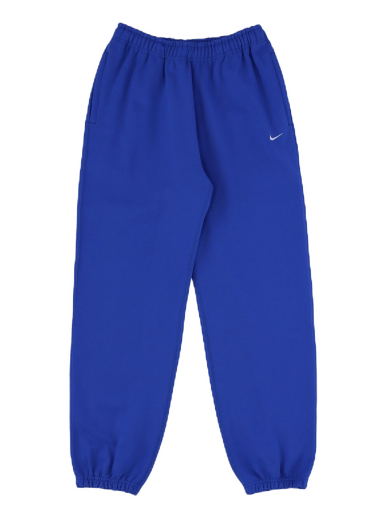 Спортни панталони Nike Solo Swoosh Sweatpants Синьо | CW5565-480