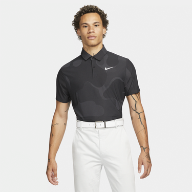 Поло тениска Nike Dri-FIT ADV Tour Camo Golf Polo Shirt Черно | DR5312-010, 0