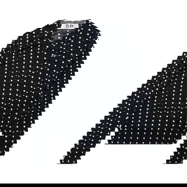Пуловер Comme des Garçons PLAY Polka Dot Crewneck Тъмно синьо | az n036 051 2, 1