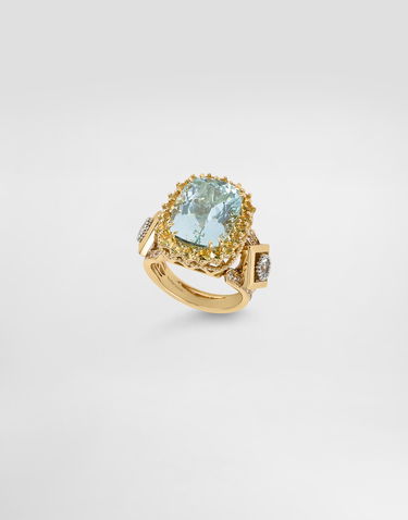 Пръстен Dolce & Gabbana Dolce & Gabbana Aquamarine Ring Тюркоазено | WRSA7GWAQM187583, 1