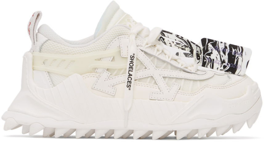 Кецове и обувки Off-White Odsy-1000 W Бяло | OWIA180F21FAB0010101, 0