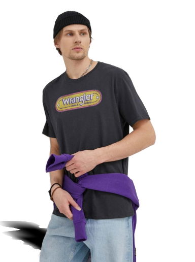 Тениска Wrangler Cotton T-Shirt Черно | W773EEXV6