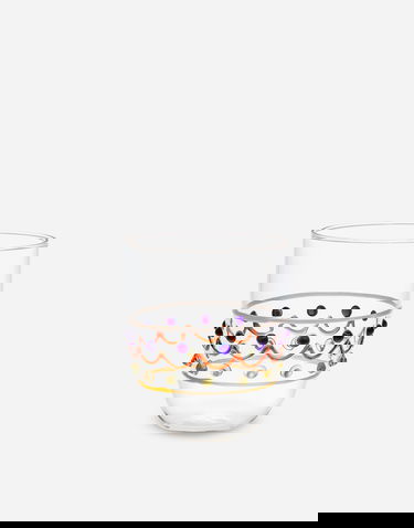Домашен декор Dolce & Gabbana Multicolor Beverage Glass Синьо | TCB005TCALVUC121, 0