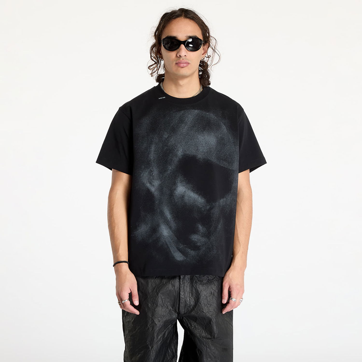 Тениска HELIOT EMIL Guardian Graphic T-Shirt Черно | AW24_M_09_128_BLK01, 0