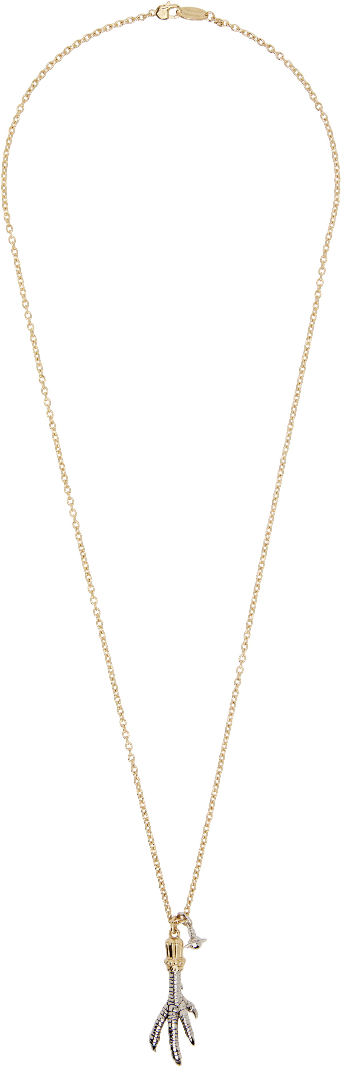 Колие Vivienne Westwood Joselito Claw Pendant Necklace Металик | 630203GX-02W018-, 0
