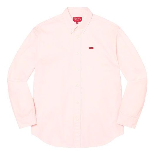 Риза Supreme Small Box Button-Up Shirt Розово | SUP-SS23-020