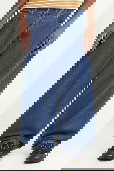 Дънки Carhartt WIP Brandon Baggy Wide-Leg Jeans Синьо | I035893.106, 0