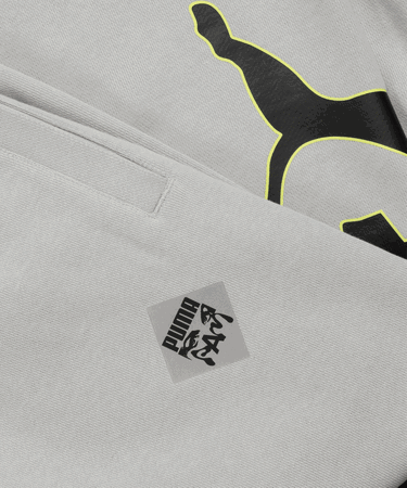Спортни панталони Puma Puma x PERKS AND MINI Graphic Sweatpants Сиво | 620229-010, 2