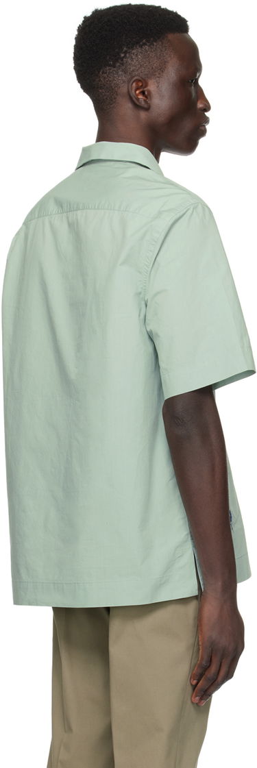 Риза Paul Smith Paul Smith Embroidered Flowers Resort Shirt Зелено | M1R-905UE-M01592-33, 2